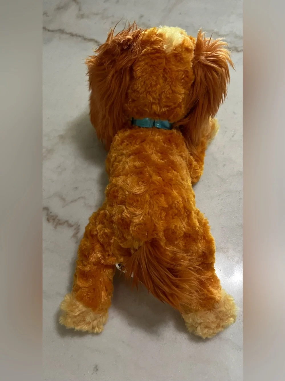 Lady and the Tramp Disney Parks Disneyland Plush “Lady” With Blue Collar EUC